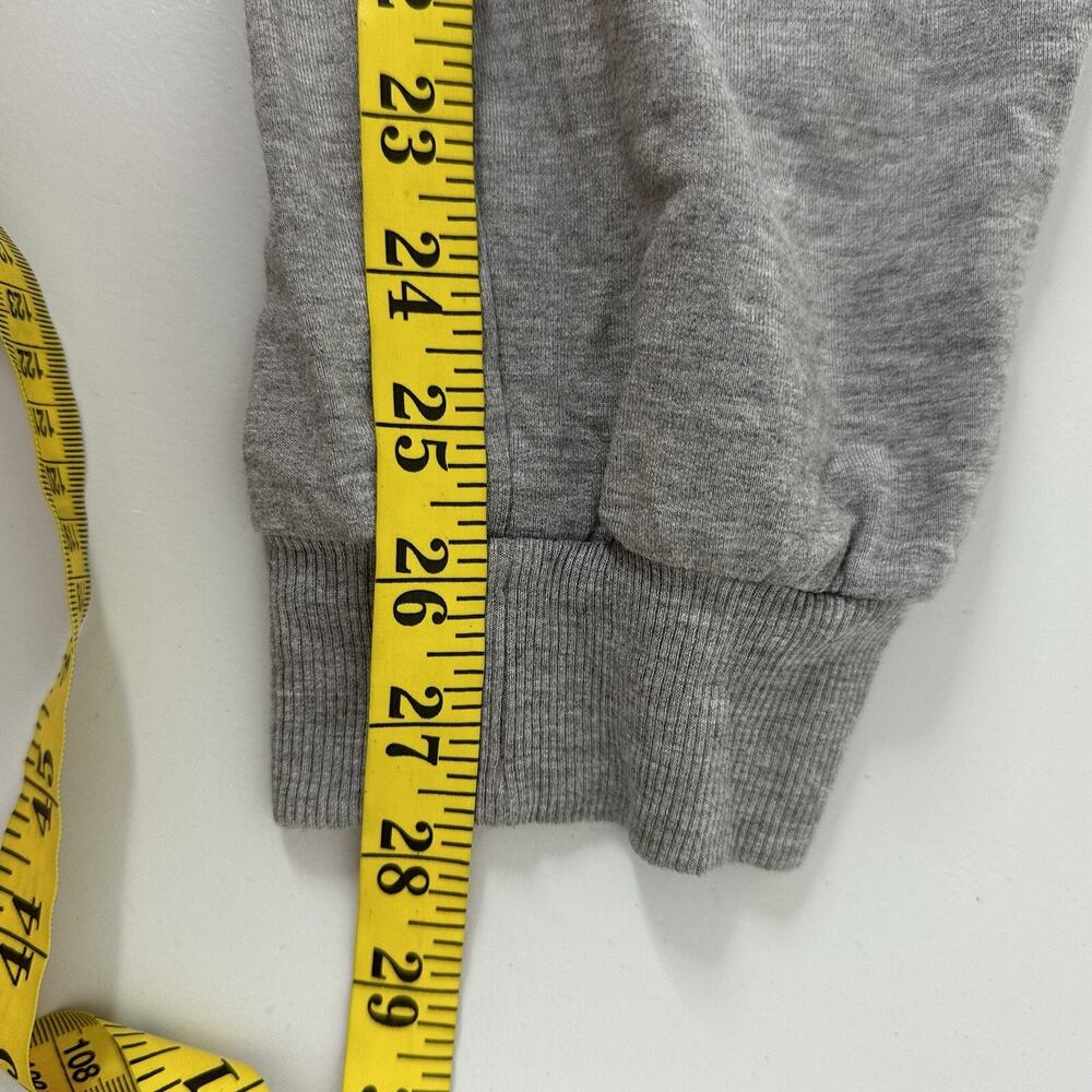 BODEN‎ Jersey Knit Jumpsuit Womens 12 Gray Solid Pockets Tapered Slouchy Comfort - Picture 11 of 14